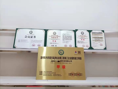 室內(nèi)車內(nèi)環(huán)境污染凈化治理工程企業(yè)服務(wù)能力等級(jí)證書咨詢申報(bào)指南